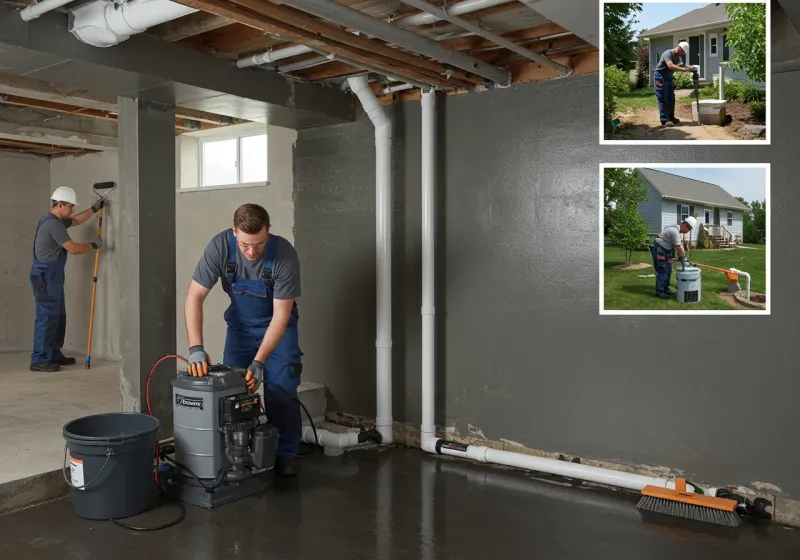 Basement Waterproofing and Flood Prevention process in Lake Park, IA